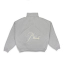 Gray Script Logo Quarter Zip