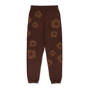 Brown Mono Wreath Sweatpants