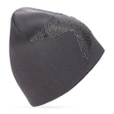Slate Big 5 Star Rhinestone Skully