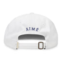 White Brushed Crest Hat