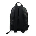 Black Hibiscus Jacquard Backpack