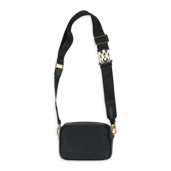 Black Nappa Mx1 Messenger Bag