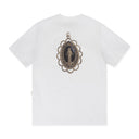 White SS Pendant Tee