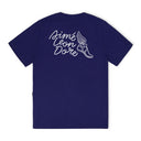 Blue Wingfoot Tee