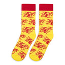 Yellow/Red Candy Socks