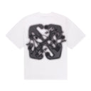 White Flower Arrow Skate T-shirt