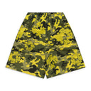 Yellow Wreath Camo Shorts