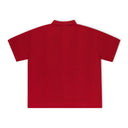 Red Peace Wreath Polo