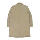 Beige Paint Splatter Trench Coat Beige