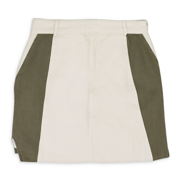 Khaki Flight Skirt
