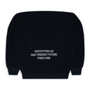 Navy Shrunken Sweatshirt