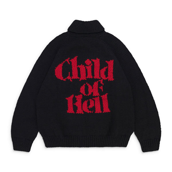 Black Child of Hell Cowichan Sweater