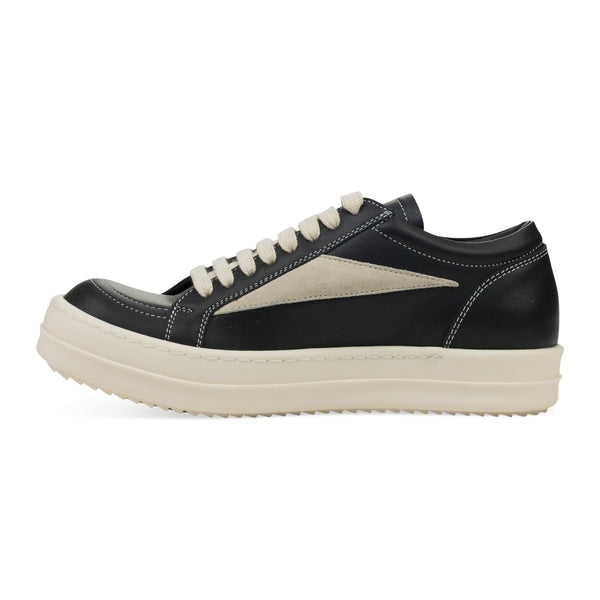 Black Leather Vintage Sneakers