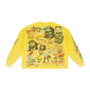 Yellow All Over Thermal T-shirt