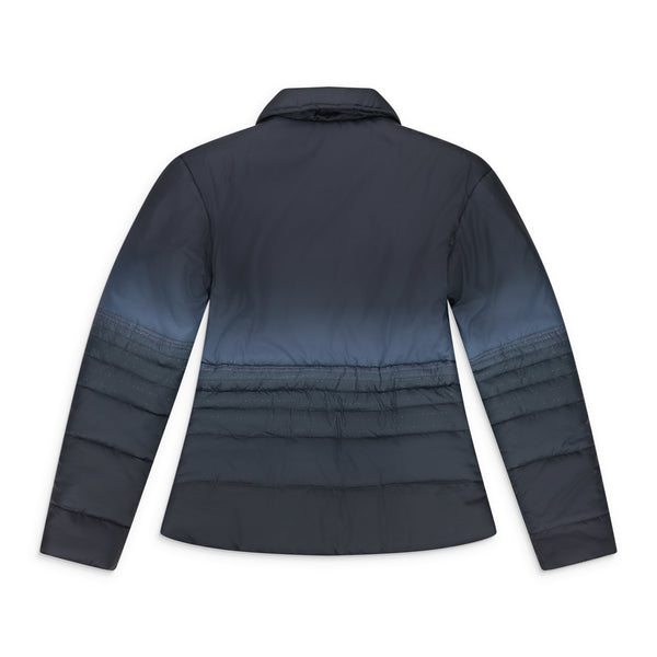 Black Multi Belted Puffer Jacket