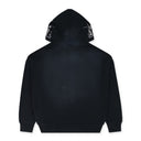 Black Beauty HWT Gothic Wordmark Fleece Zip Hoody