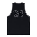Black Knit Basketball Jersey
