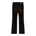 Brown Super Stack Flare Jeans