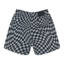 Black WAVY MA SWIM TRUNK