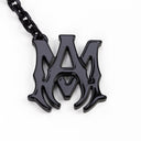 Black MA Keychain