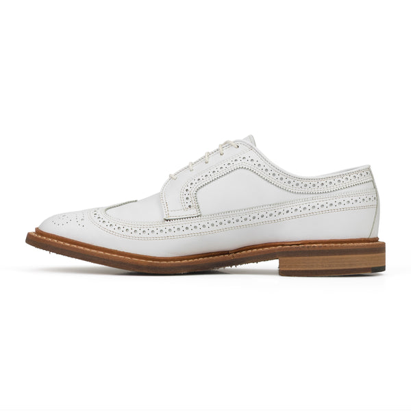 White MacNeil Wingtip Oxfords