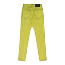 Sulphur Yellow Skinny Paint Job Jeans