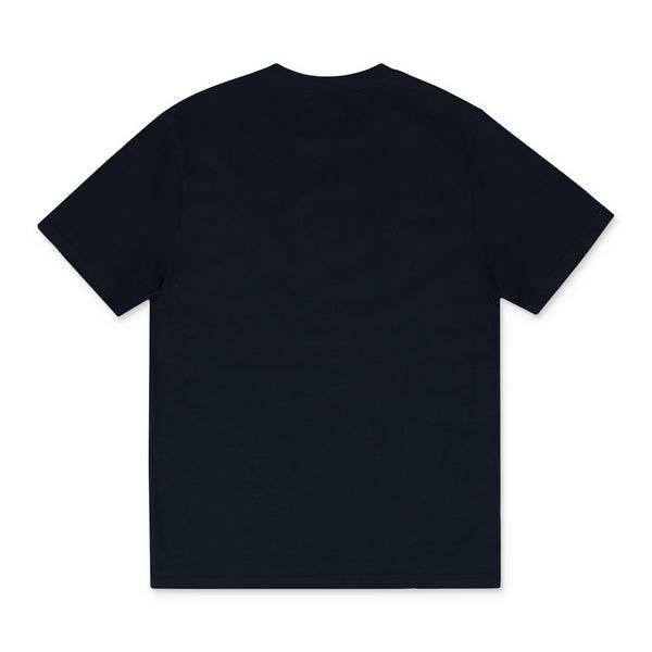Navy SS Micro Din Logo T-Shirt