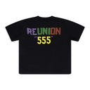 Black Oversized Reunion T-Shirt