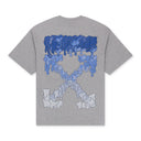 Heather Grey Skate Fit Dripping Arrow T-Shirt