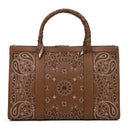 Oatmeal Weekender Bandana Bag