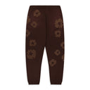 Brown Mono Wreath Sweatpants