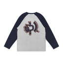 White Bstroy Tears Baseball T-Shirt