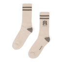 Alabaster MA Stripe Socks