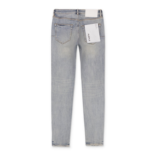 Light Indigo Fade Down Skinny Jeans