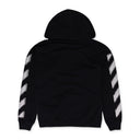 Black Pixel Diag Skate Hoodie