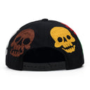 Black Skull Cap