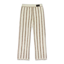 Cream Stitch Track Flare