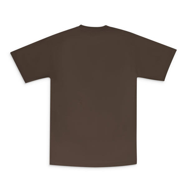 Brown Focused Logo T-Shirt