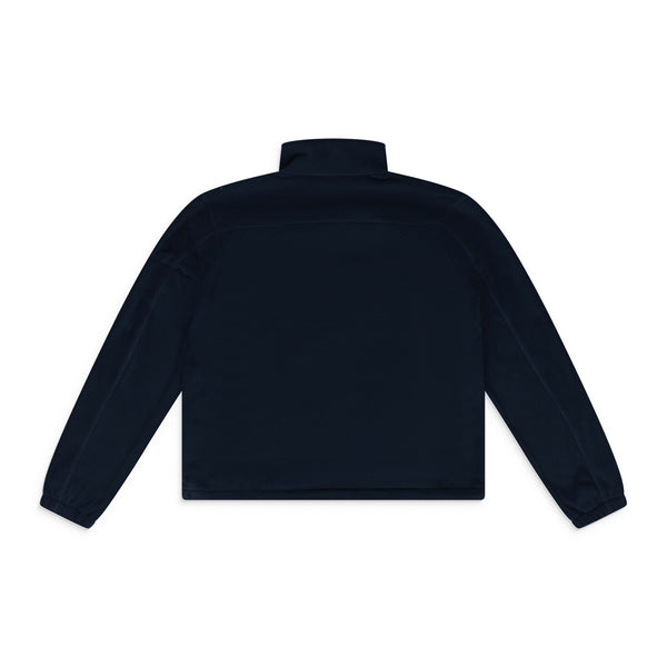 Blue Quarter Zip Fleece Pullover