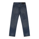 Blue Calcium Powder Distressed Jeans
