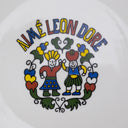 White Graphic Plate
