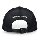 Black Crown Made of Cotton Trucker Hat