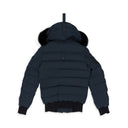 Navy / Black Onyx Ladriere Shearling Bomber