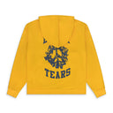 Yellow Denim University Zip Hoodie
