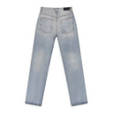 Stone Indigo MA Bar Logo Straight Jeans