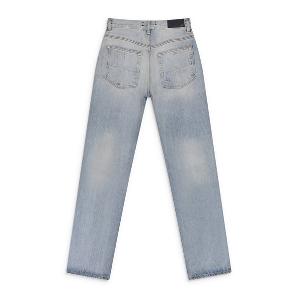 Stone Indigo MA Bar Logo Straight Jeans
