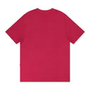 Pink SS Stacked Logo Tee