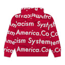 Red SRCA Graphic 1 Zip-up Hoodie
