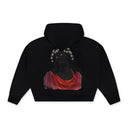 Black Reversible Zip Hoodie