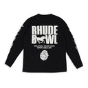 Black Rhude Bowl L/S T-Shirt